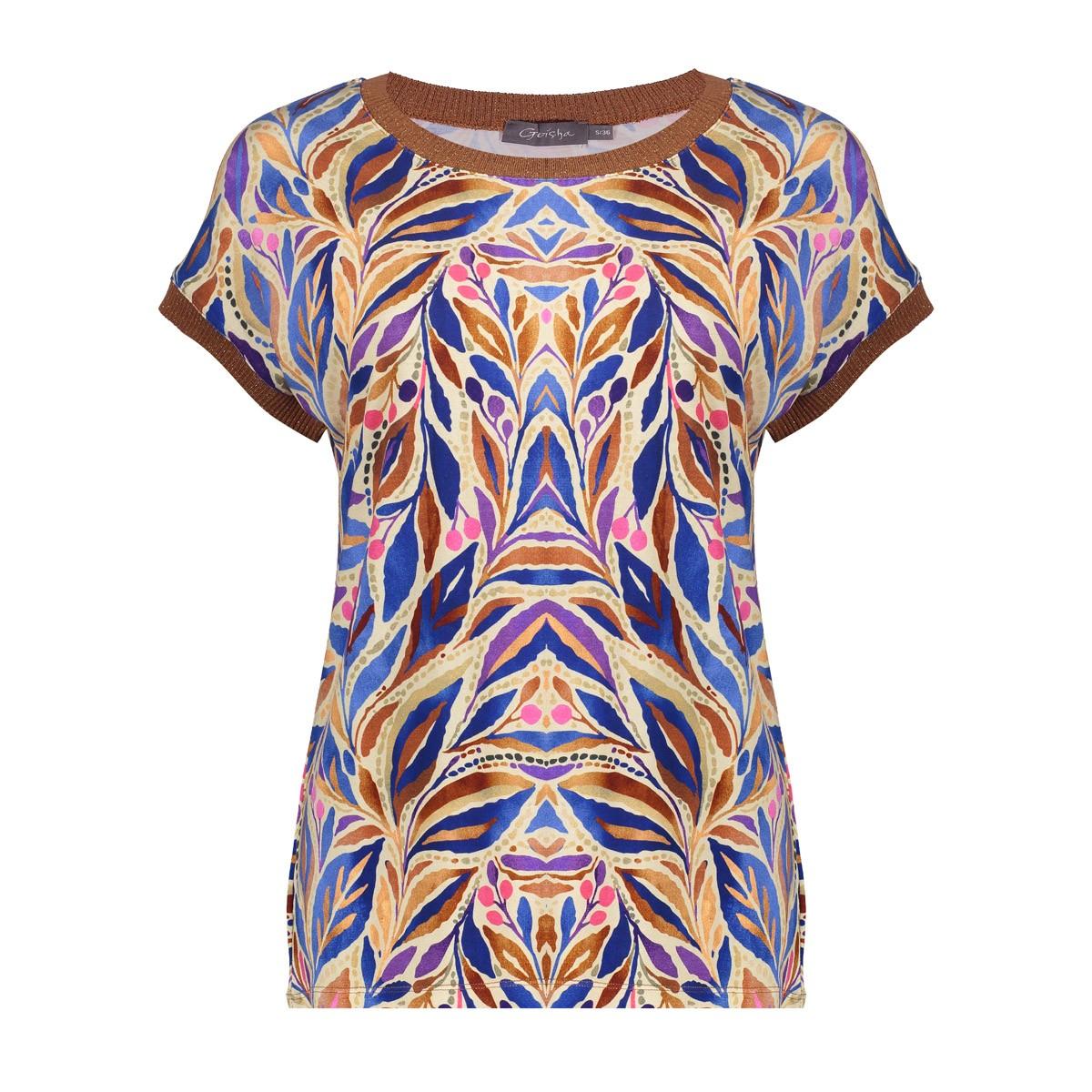 Geisha T-Shirt 62462-60 SARAH Blauw 2
