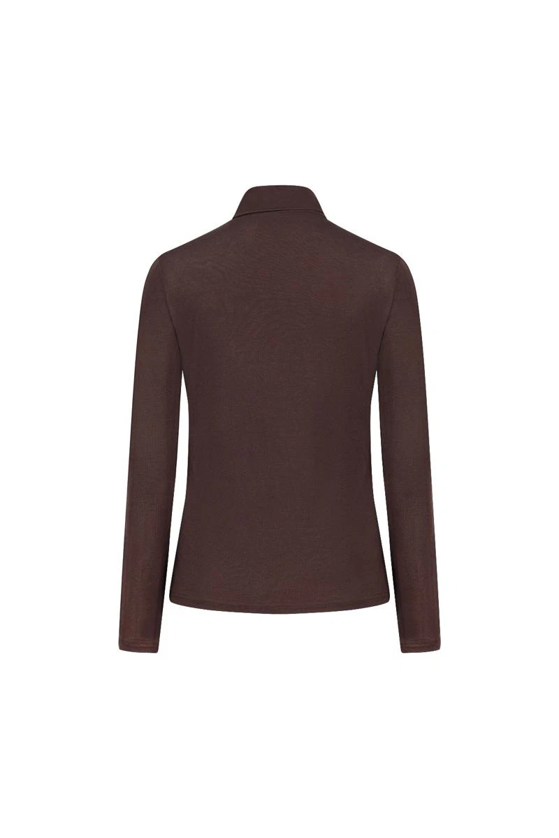 NUKUS Longsleeve NKF03061 Bruin 4