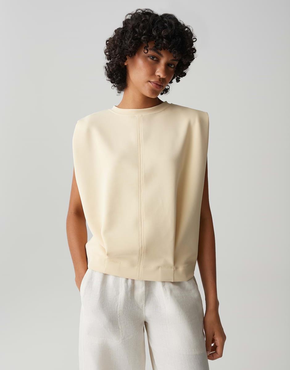 OPUS Sweater Goasis Geel  1