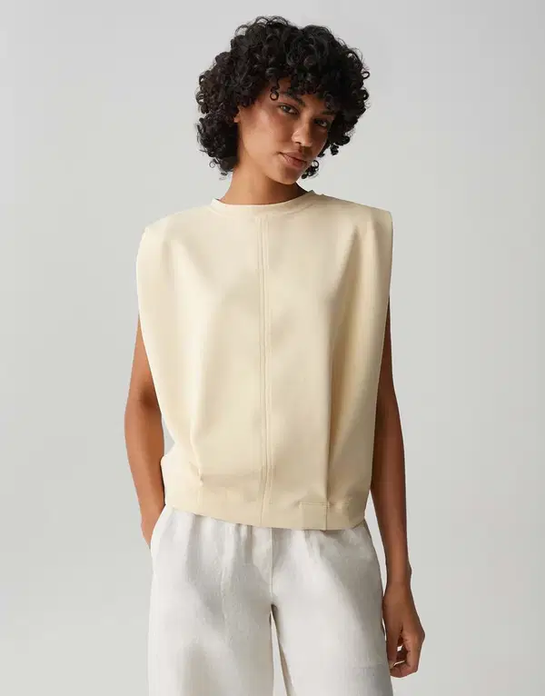 OPUS Sweater Goasis Geel  1