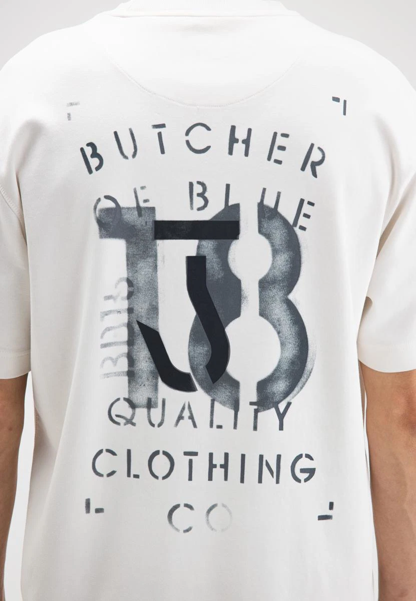Butcher of Blue T-Shirt M2622023 Wit 5