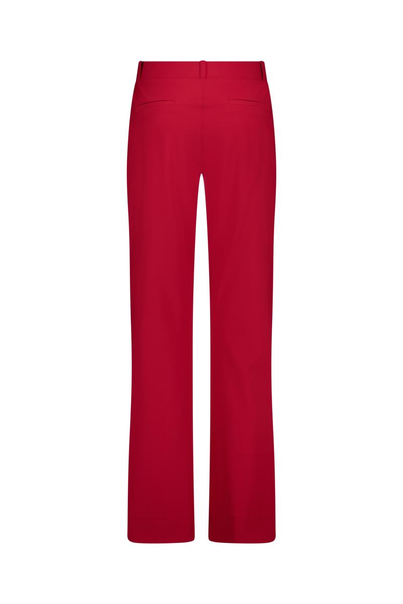 Studio Anneloes Pantalon Flair Bonded Rood 3