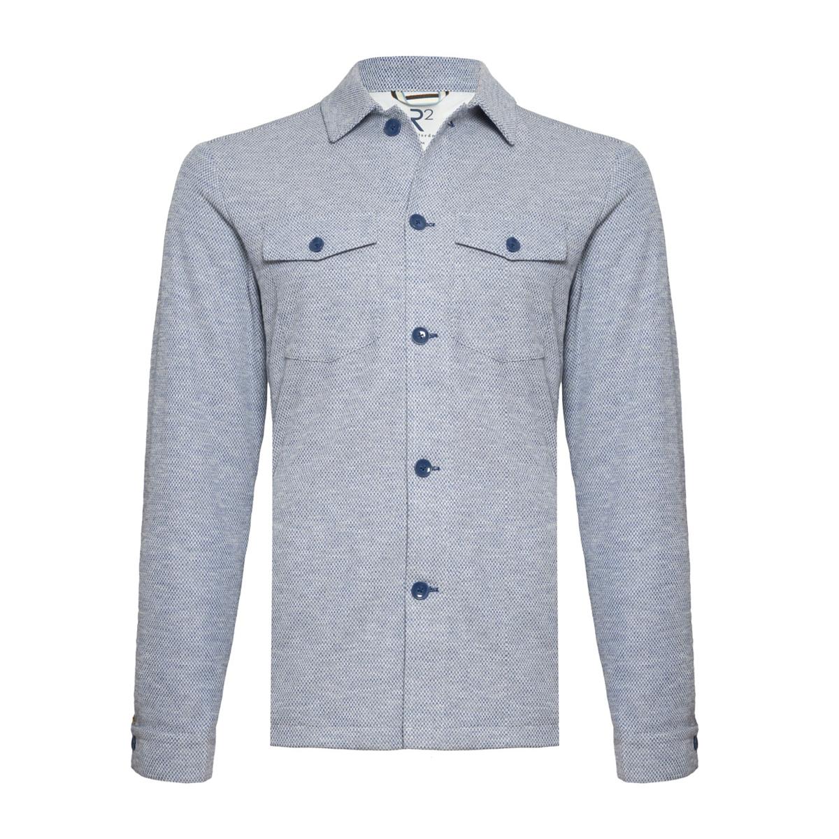 R2 Amsterdam Overshirt 132.OVERSHIRT.001 Blauw 1