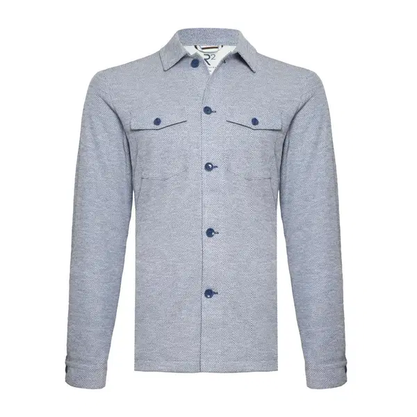 R2 Amsterdam Overshirt 132.OVERSHIRT.001 Blauw 1