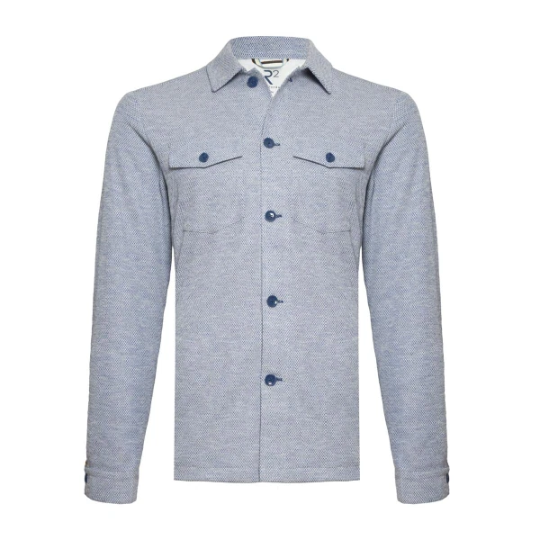 R2 Amsterdam Overshirt 132.OVERSHIRT.001 Blauw 1