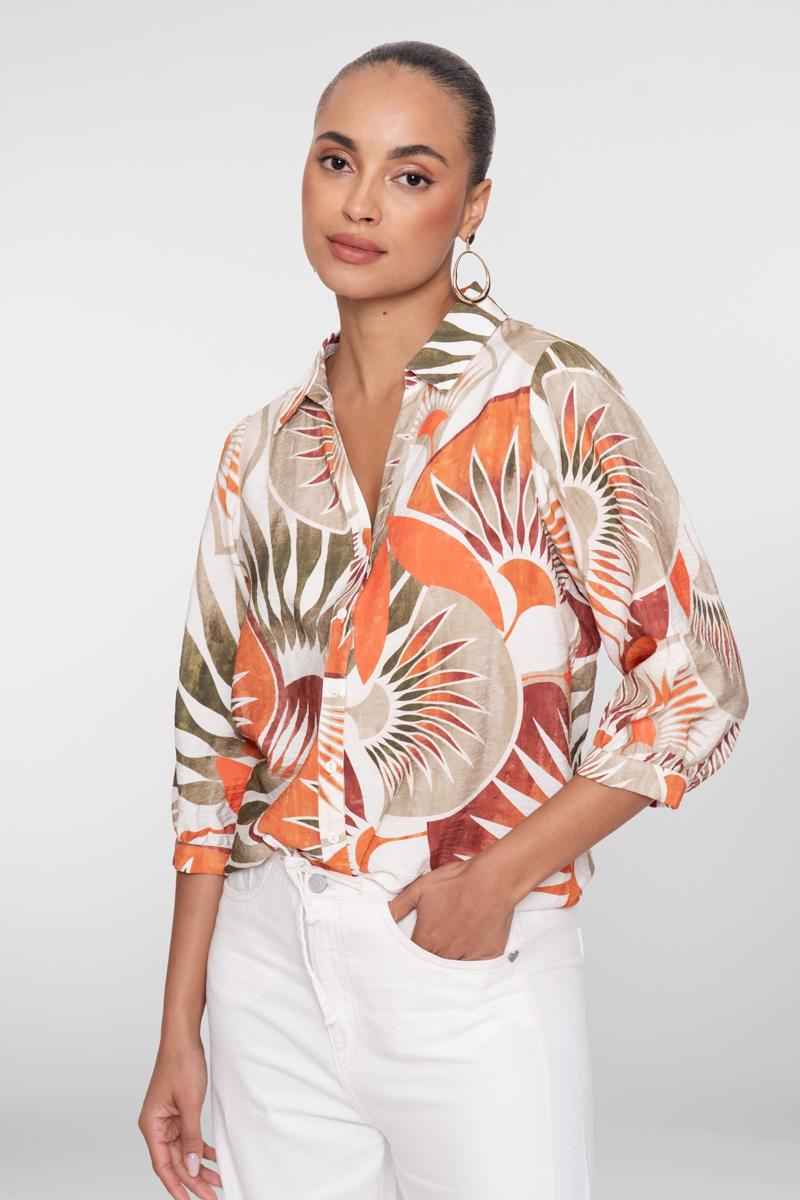 Geisha Blouse 63483-20 Beige 1