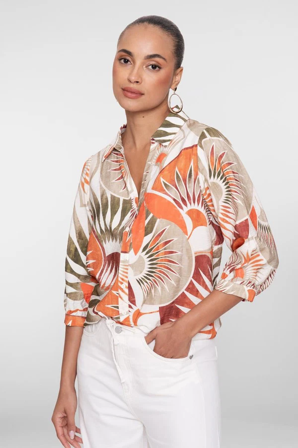 Geisha Blouse 63483-20 Beige 1