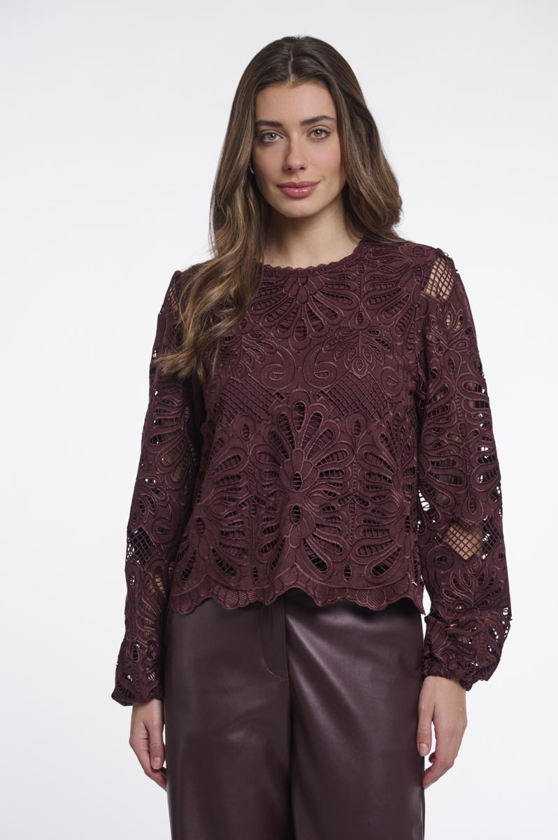 Rino & Pelle Blouse Jaike.7002611 Paars 1