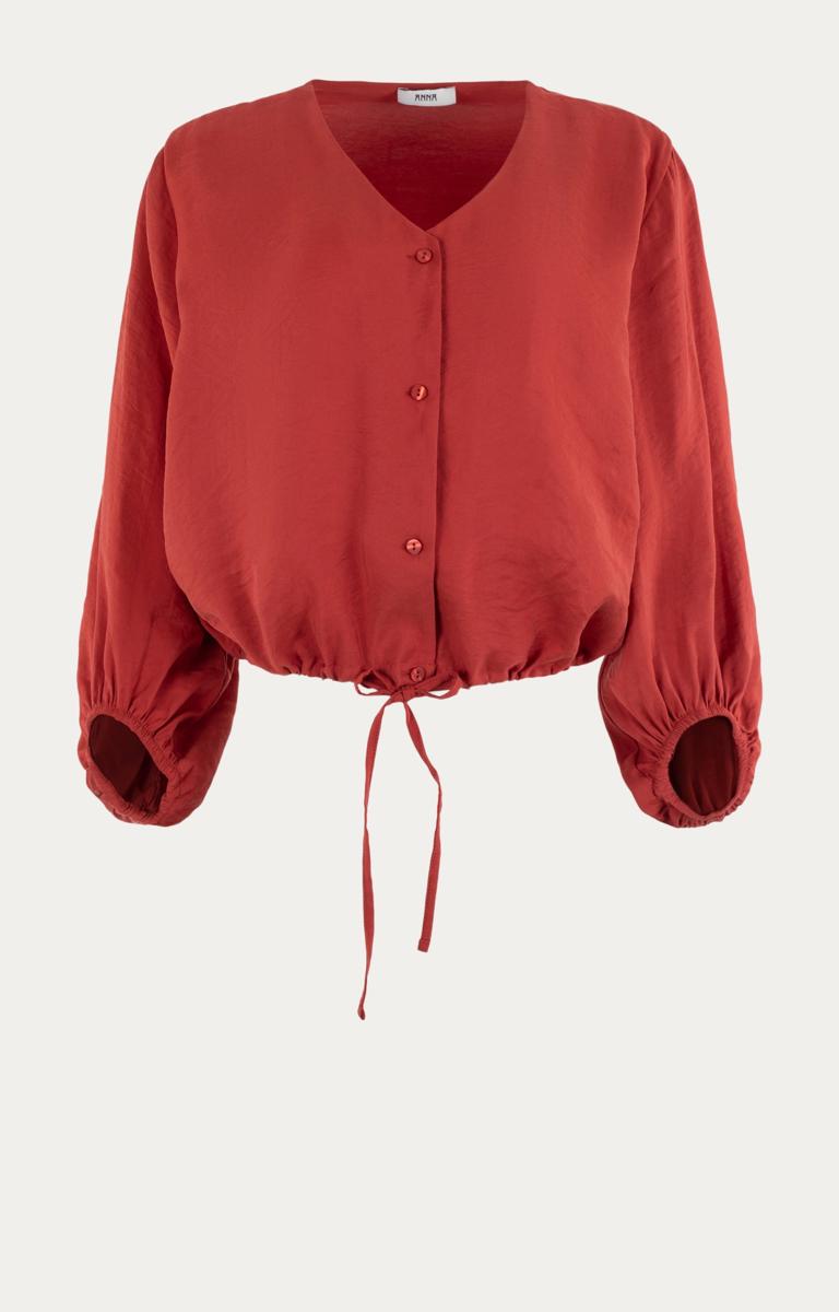 Anna Blouse 43a05-03629B Rood 2