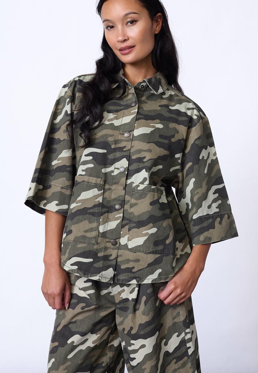 Sisters Point Blouse Olea-Ja17 Groen 1