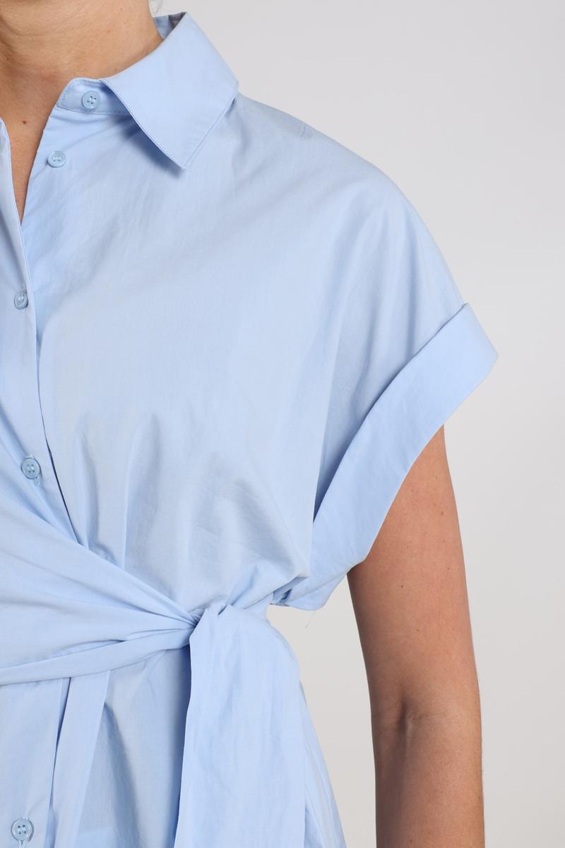 NUKUS Blouse Aneta Blauw 5