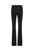 Studio Anneloes Pantalon Flair LONG bonded Zwart 4