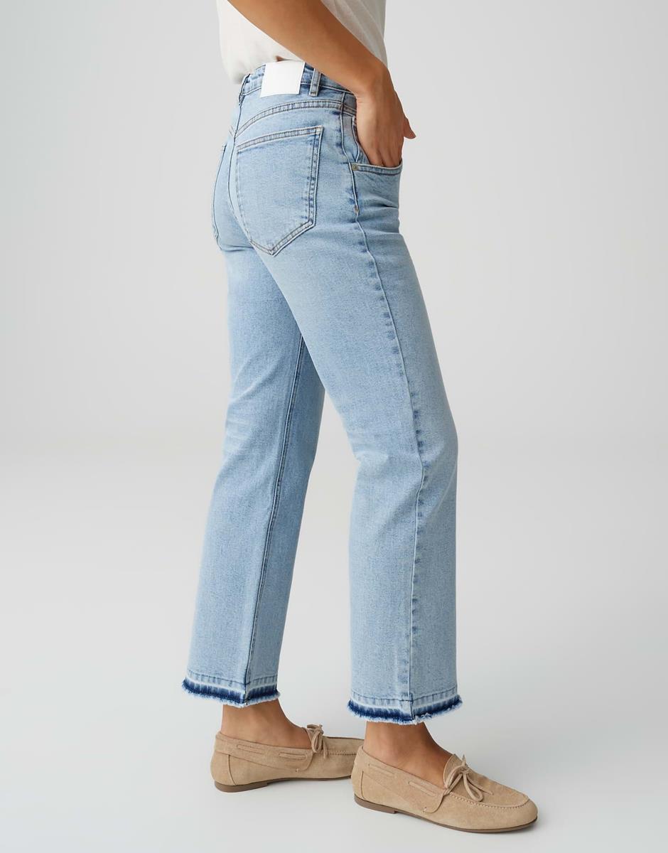 OPUS Jeans Lani Twist Blauw 4
