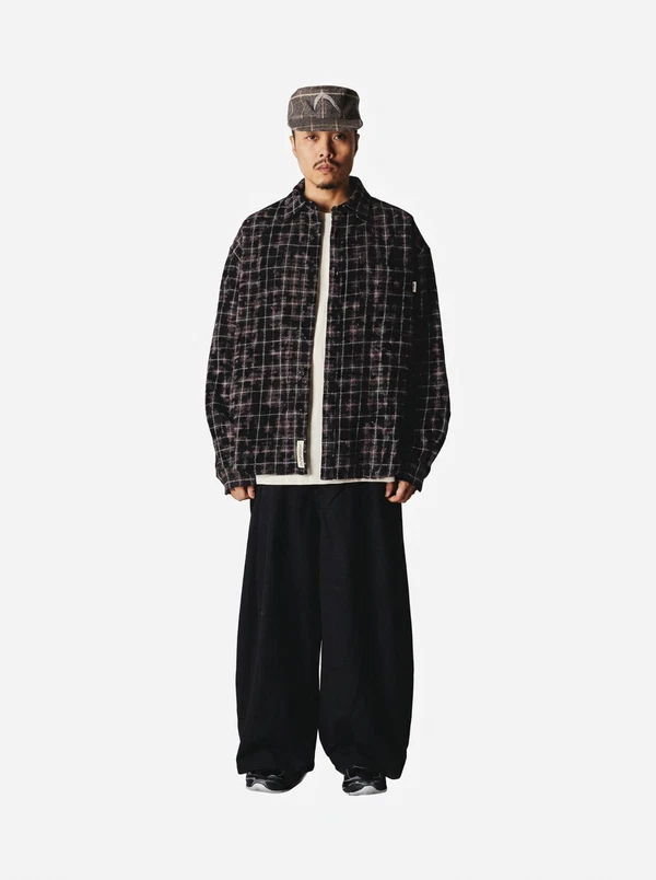 WOODBIRD Overshirt Jong Zwart 1