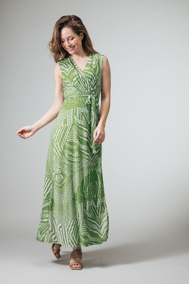 Label DOT Jurk 2613001 Groen 3