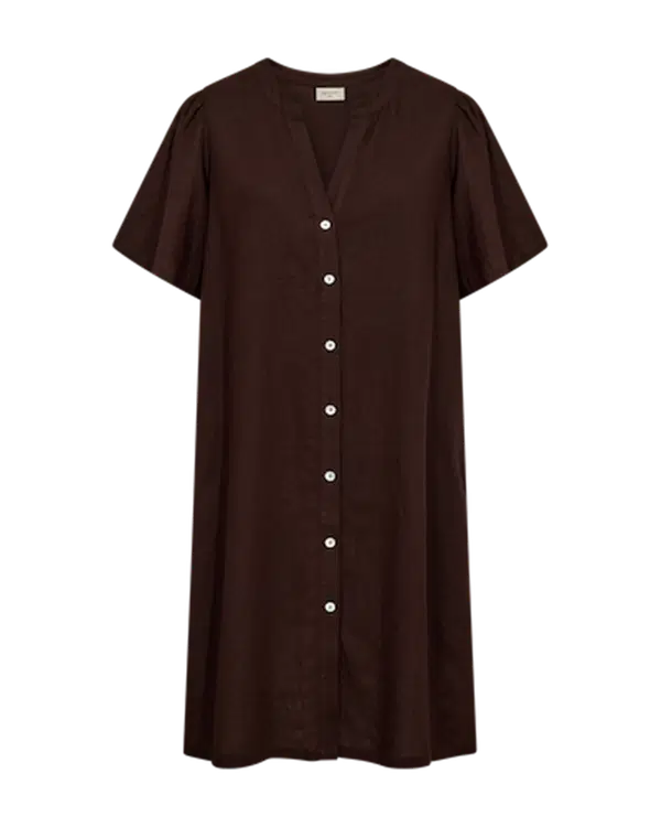Freequent Jurk Solda Bruin 1