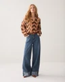Summum Blouse 2s3549-12498 Bruin 5