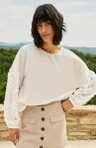 YAYA Blouse 01-701398-604 Off-White 1