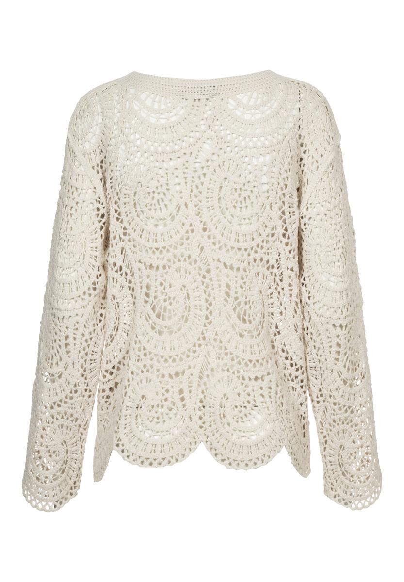 Frank Walder Blouse 1202071 Beige 2