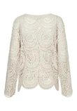 Frank Walder Blouse 1202071 Beige 2