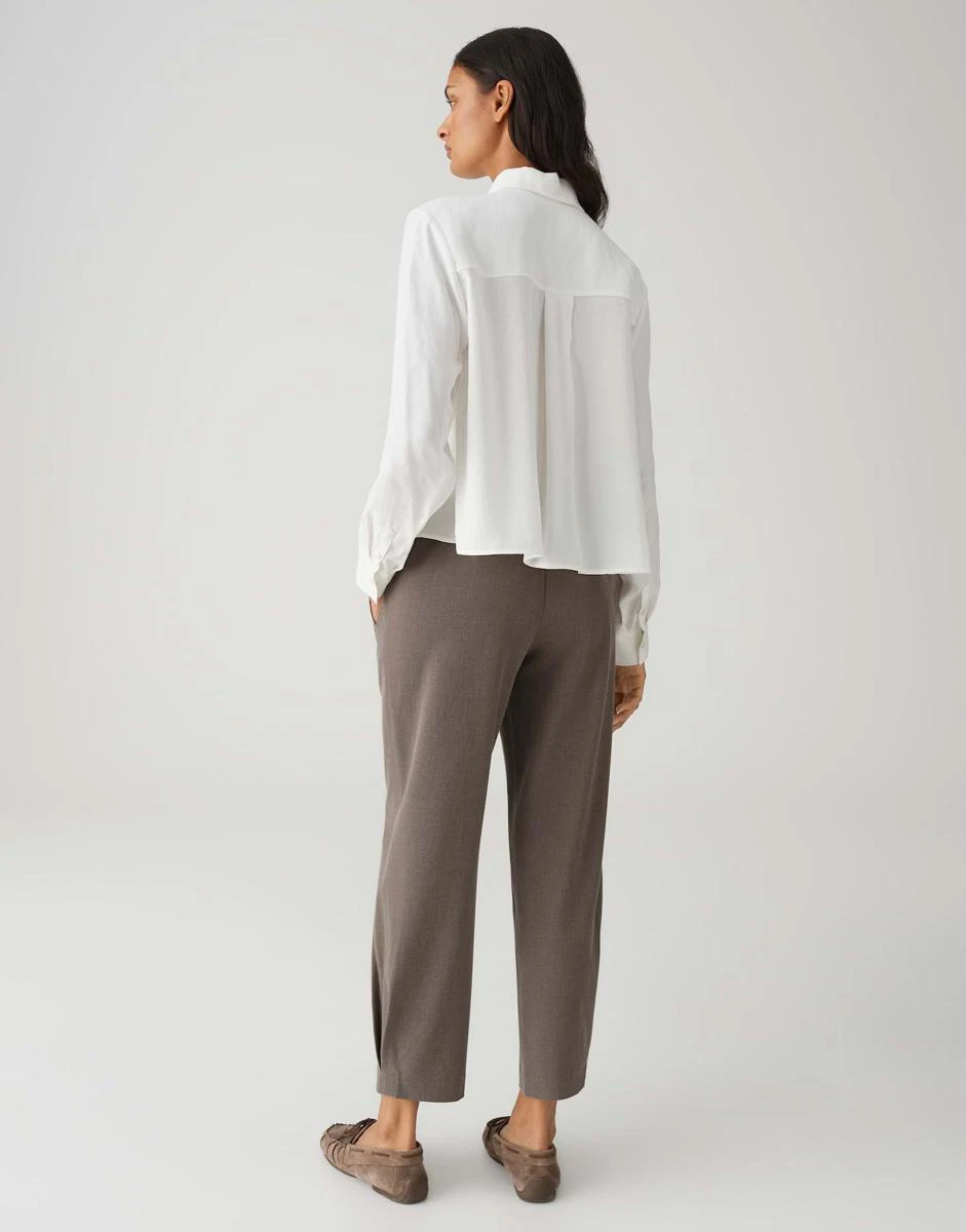 OPUS Blouse Flowy Off-White 3