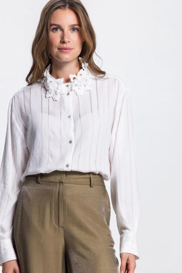 Jansen Amsterdam Blouse Rabia Wit 1