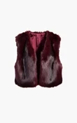 Aimée the Label Gilet Isla Rood 2