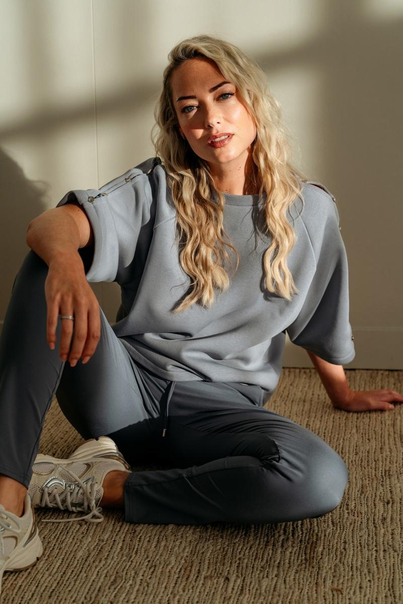 &Co Woman Pantalon PA100-2 Blauw 6