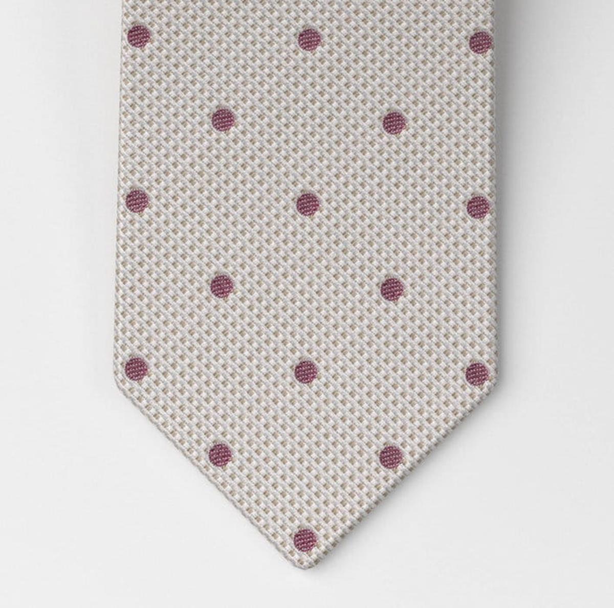 Olymp Stropdas 170910 Off-White 2