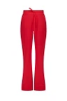 Studio Anneloes Pantalon Flair Bonded Rood 2