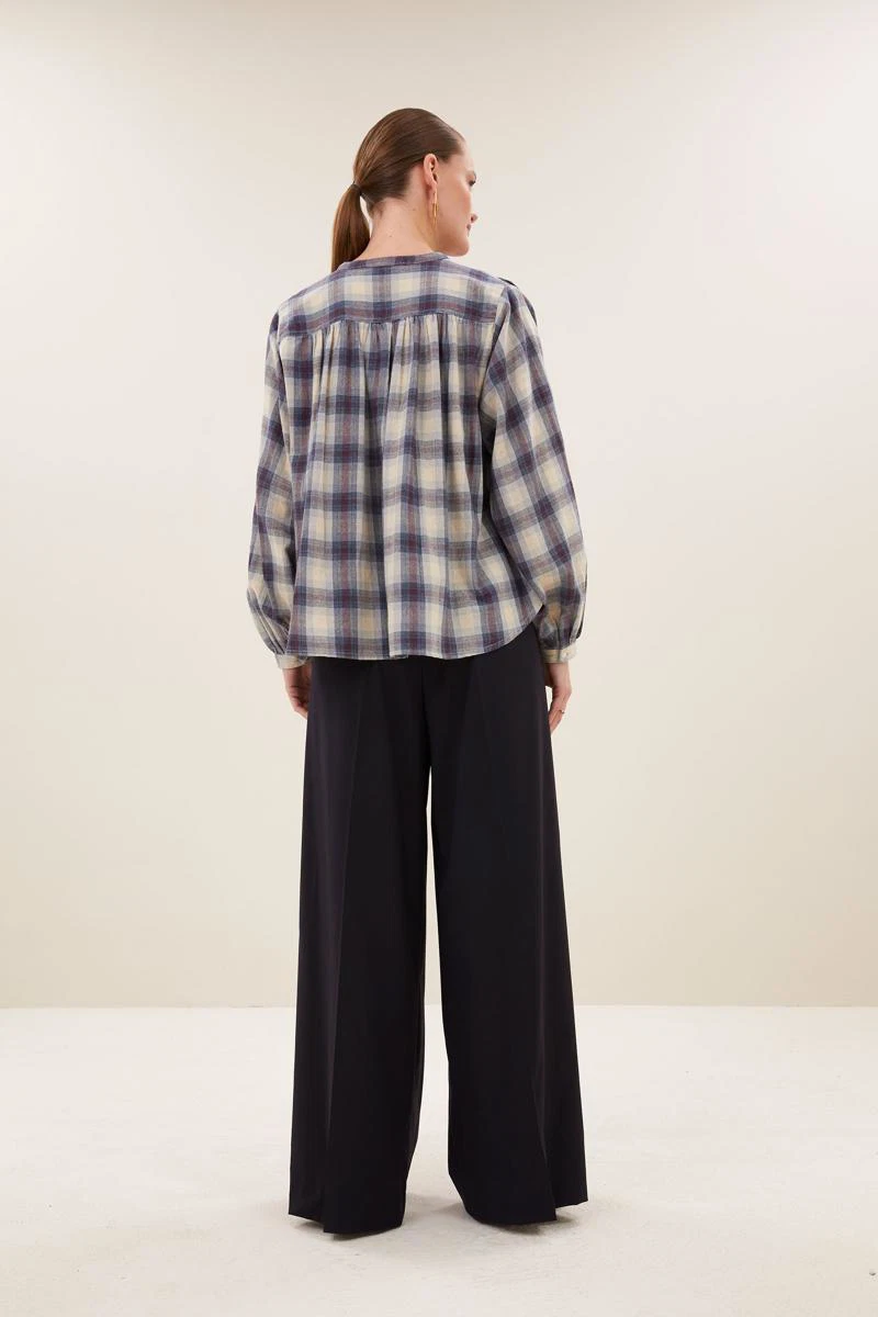 By-Bar Blouse 26412021 Blauw 4