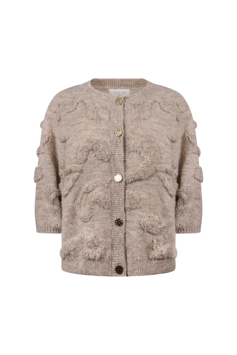 NUKUS Vest Maggy Beige 2