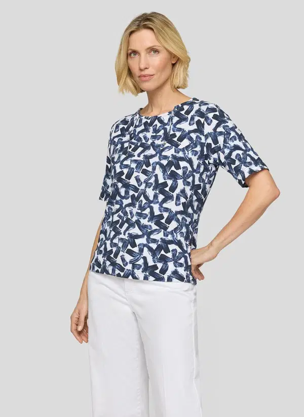 Rabe T-Shirt 56-121351 Blauw 1