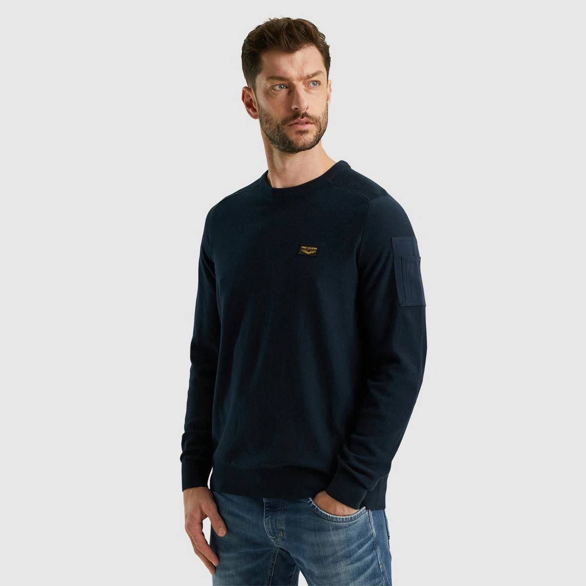PME Legend Trui PKW0000331 Blauw 1