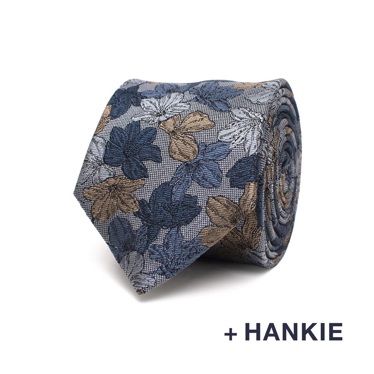 Tresanti Stropdas TRCOKE084 Blauw 1