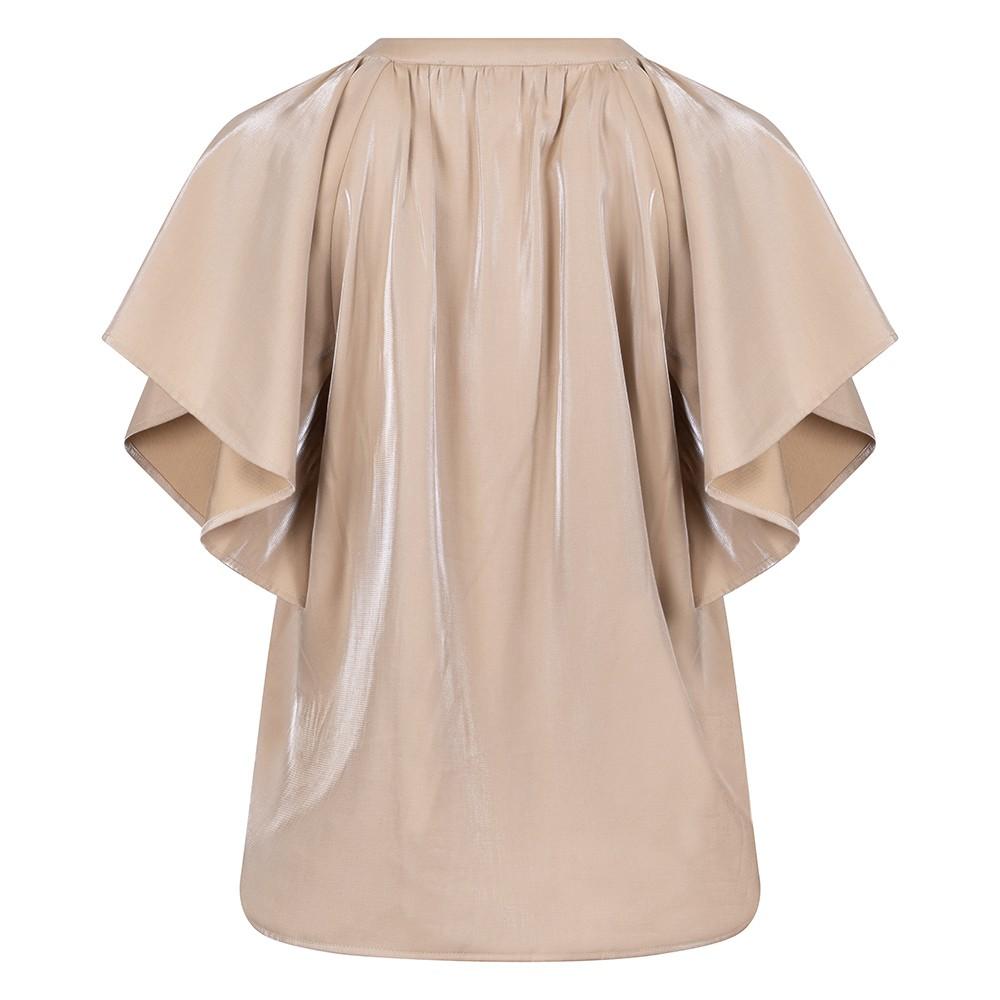 NUKUS Blouse Taylor Beige 4