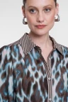 Geisha Blouse 63713-20 Bruin 5