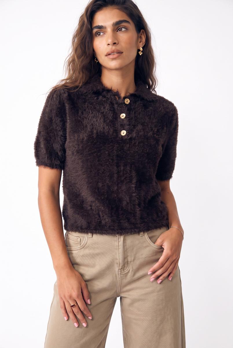 Florèz T-Shirt CR0765 Bruin 1