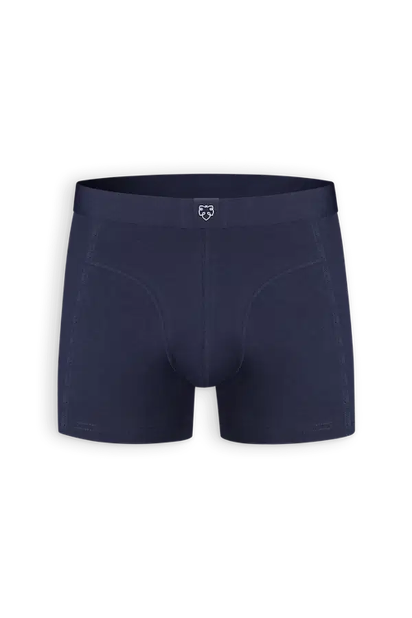 A-dam Boxershort Dark Navy Solid Blauw 1