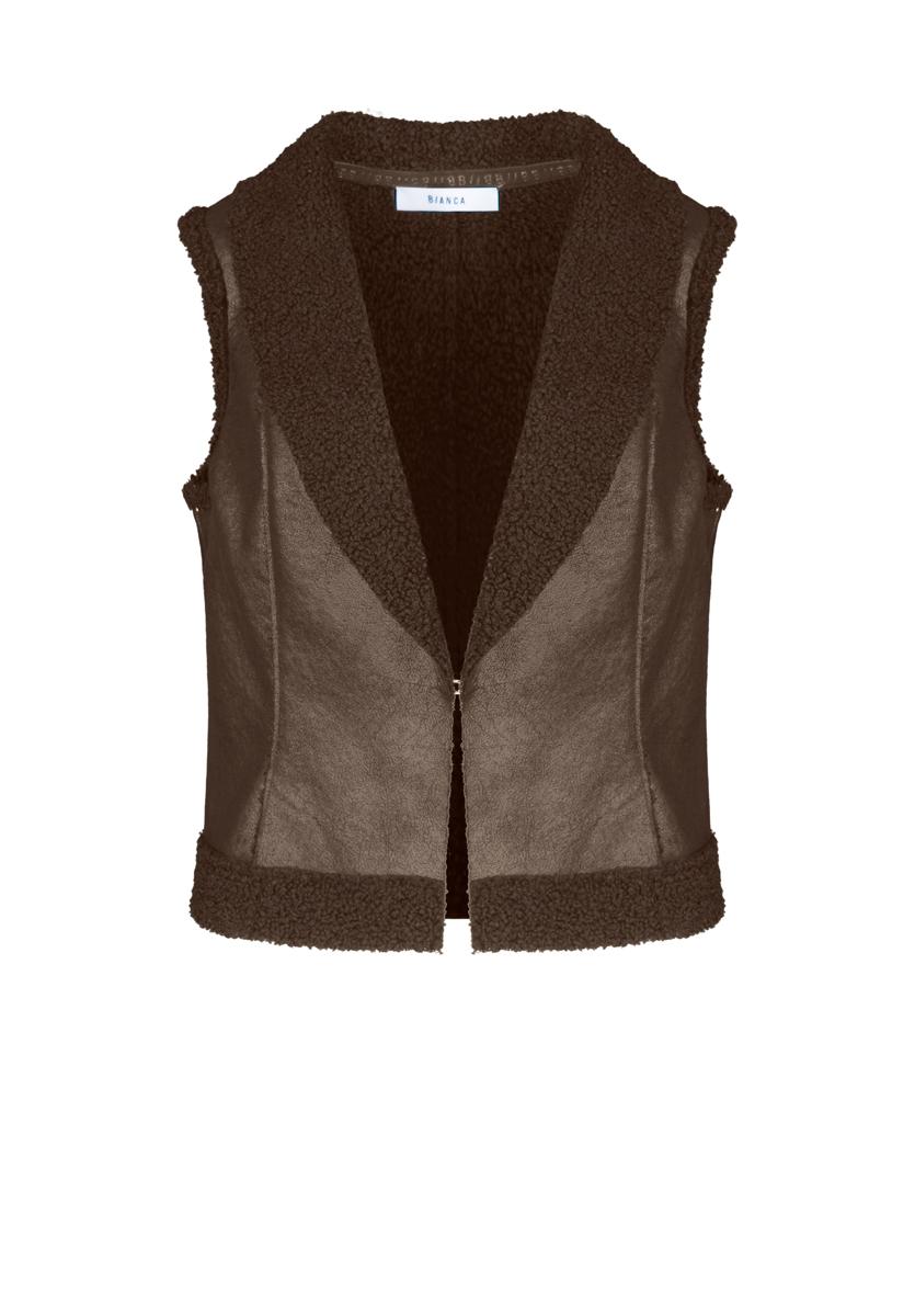 Bianca Gilet 83006 Bruin 2