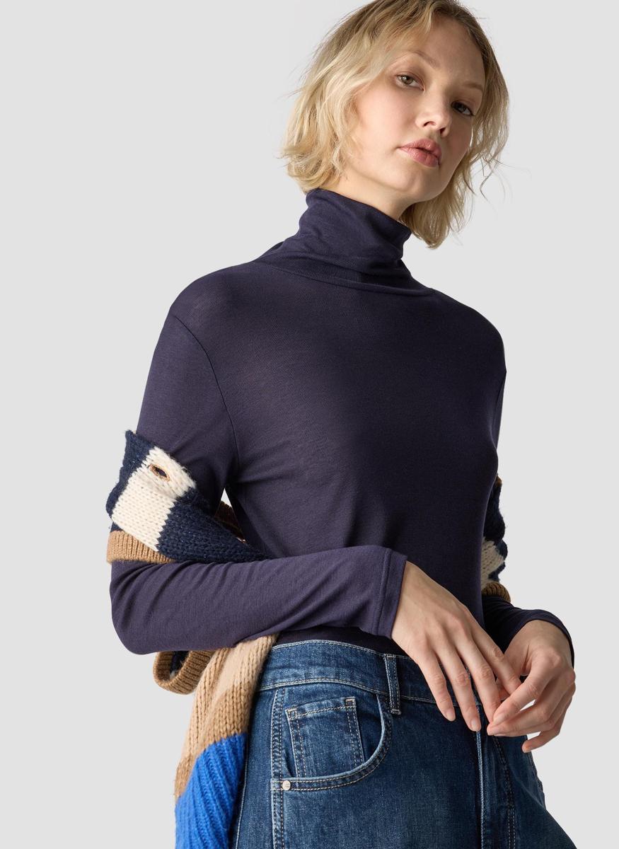 Le Comte T-Shirt 55-631306 Blauw 6