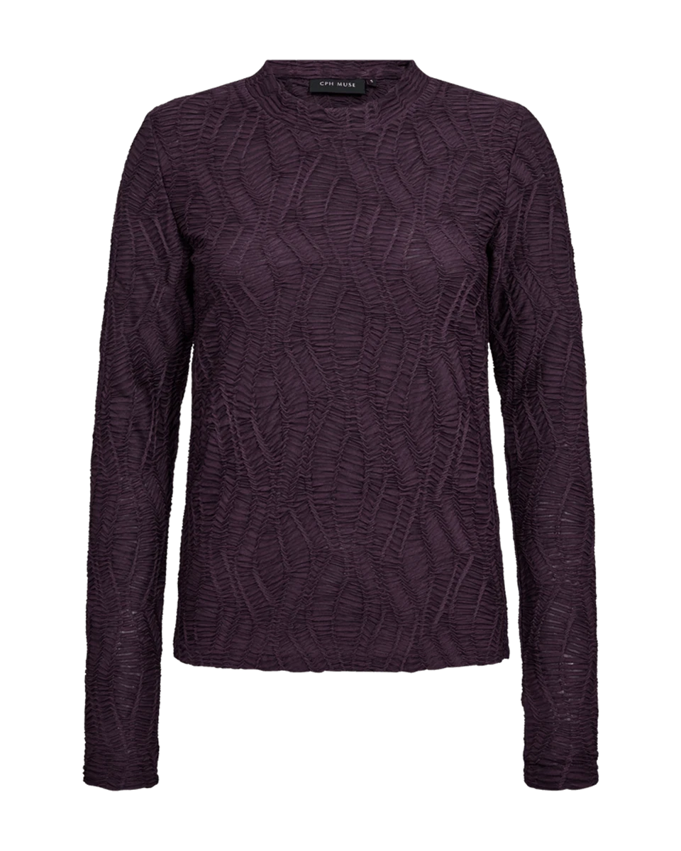 Copenhagen Muse Blouse Jeri Paars 1