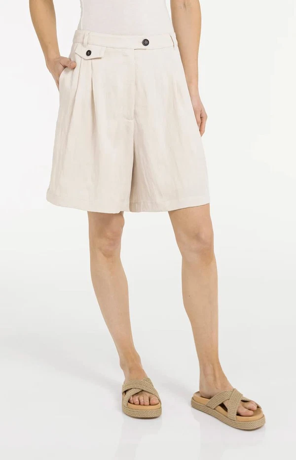 YAYA Short 01-321032-605 Off-White 1