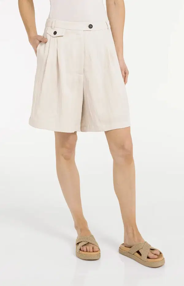 YAYA Short 01-321032-605 Off-White 1