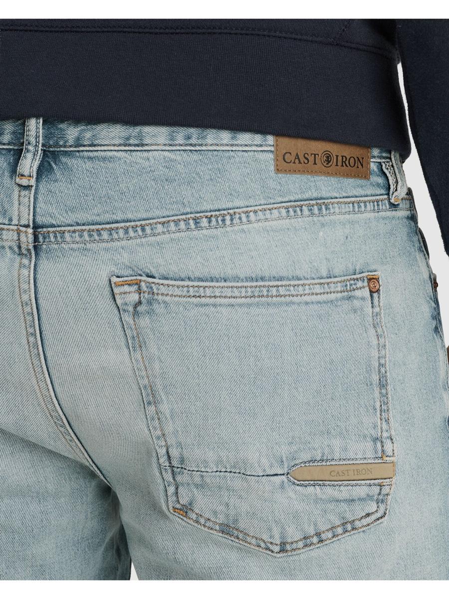 Cast Iron Pantalon CTR620 Blauw 6