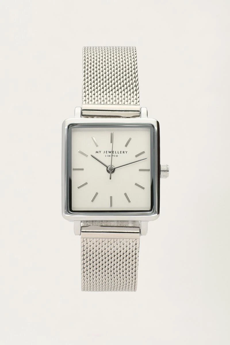 My Jewellery Horloge MJ04755 Zilver 1