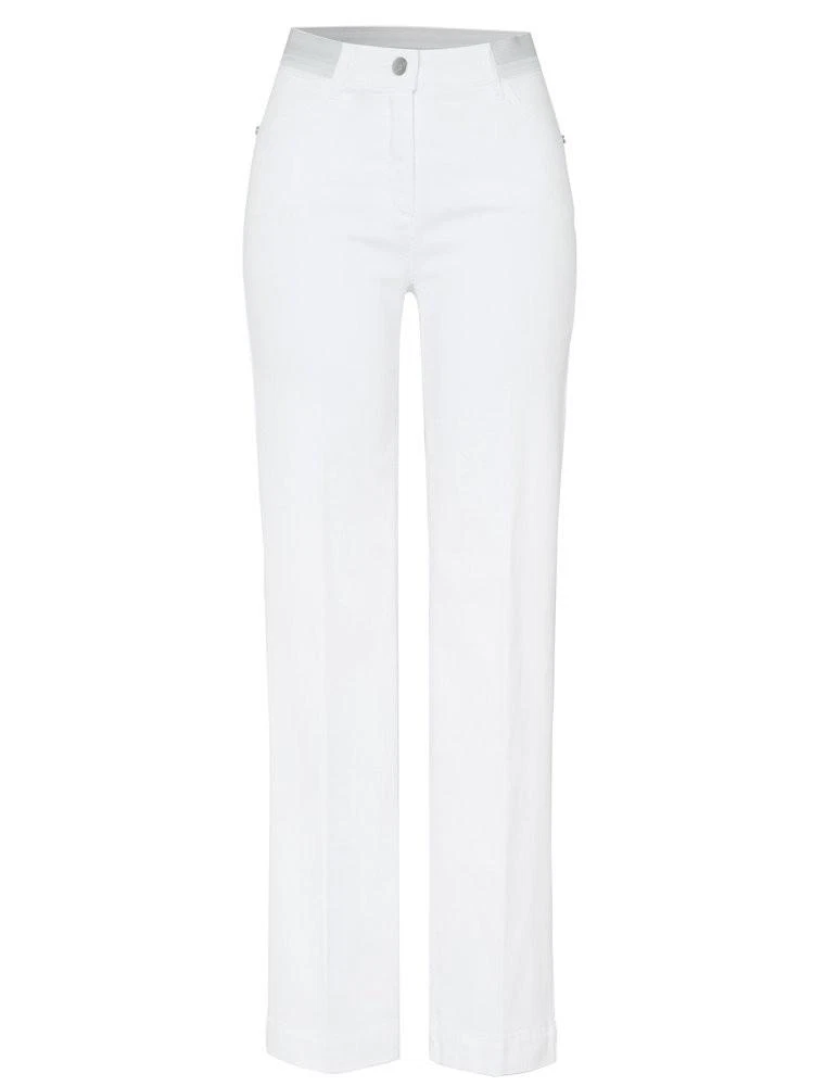 TONI Pantalon Jenny Wide Leg 11-32/1213-64 Wit 2