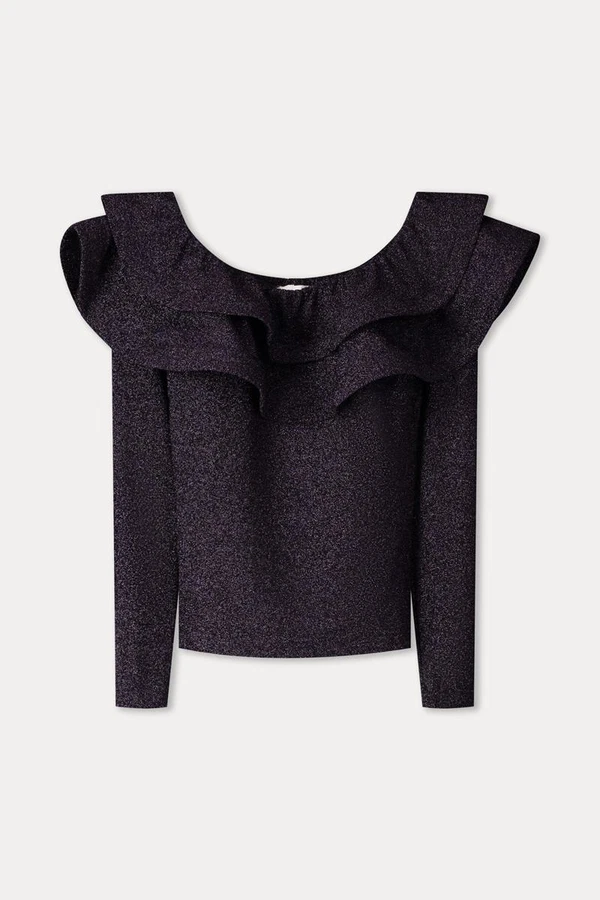 POM Amsterdam Blouse SP9853 Paars 1
