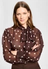 SWING Blouse 1AL02600 Bruin 1