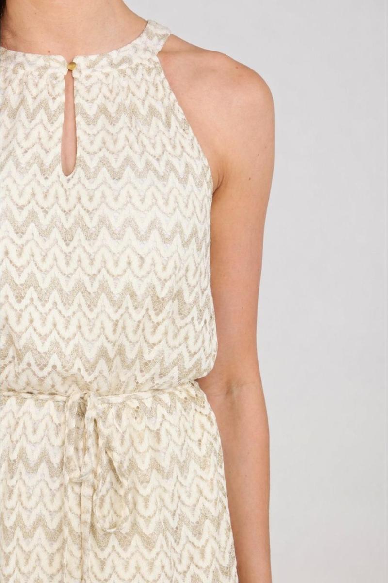 NUKUS Jurk NKS14029 Off-White 6